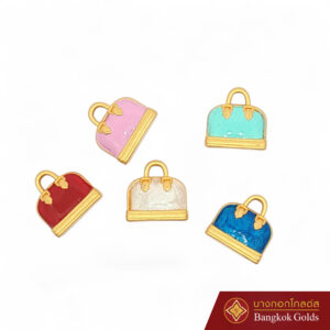 กระเป๋าลงยา 99.9% ทอง 0.55 กรัม - Image 2