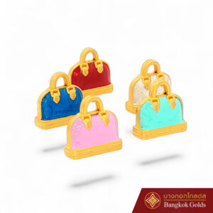 กระเป๋าลงยา 99.9% ทอง 0.55 กรัม - Image 11