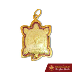 พระเลี่ยมทอง หลวงปู่หลิวเงินเฟื่องฟู - Image 2