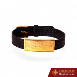 สร้อยข้อมือ มังกรคู่สายหนัง - Image 3