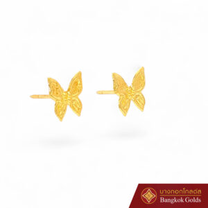 ต่างหู ผีเสื้อบิน (ทอง 75% น้ำหนัก: 0.2-0.3 กรัม) - Image 2