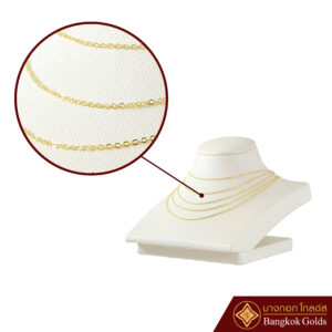 สร้อยคอ 1 สลึง ลายโซ่ทุบตัน - Image 2