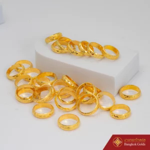 แหวนจิกเพชร 1\2 สลึง *คละลาย ทองคำแท้ 96.5% เลือกสินค้าผ่านช่องทาง Facebook - Image 5