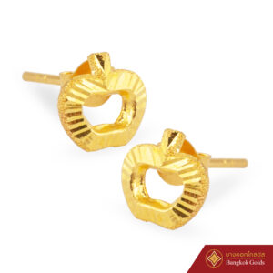 ต่างหูแอปเปิ้ล 1 กรัม ทอง 96.5%