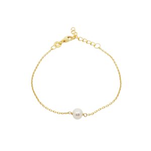 สร้อยข้อมือเงินชุบGงานมงคล ไข่มุก6มิล เปอร์เซ็น: งานเงิน 92.5%