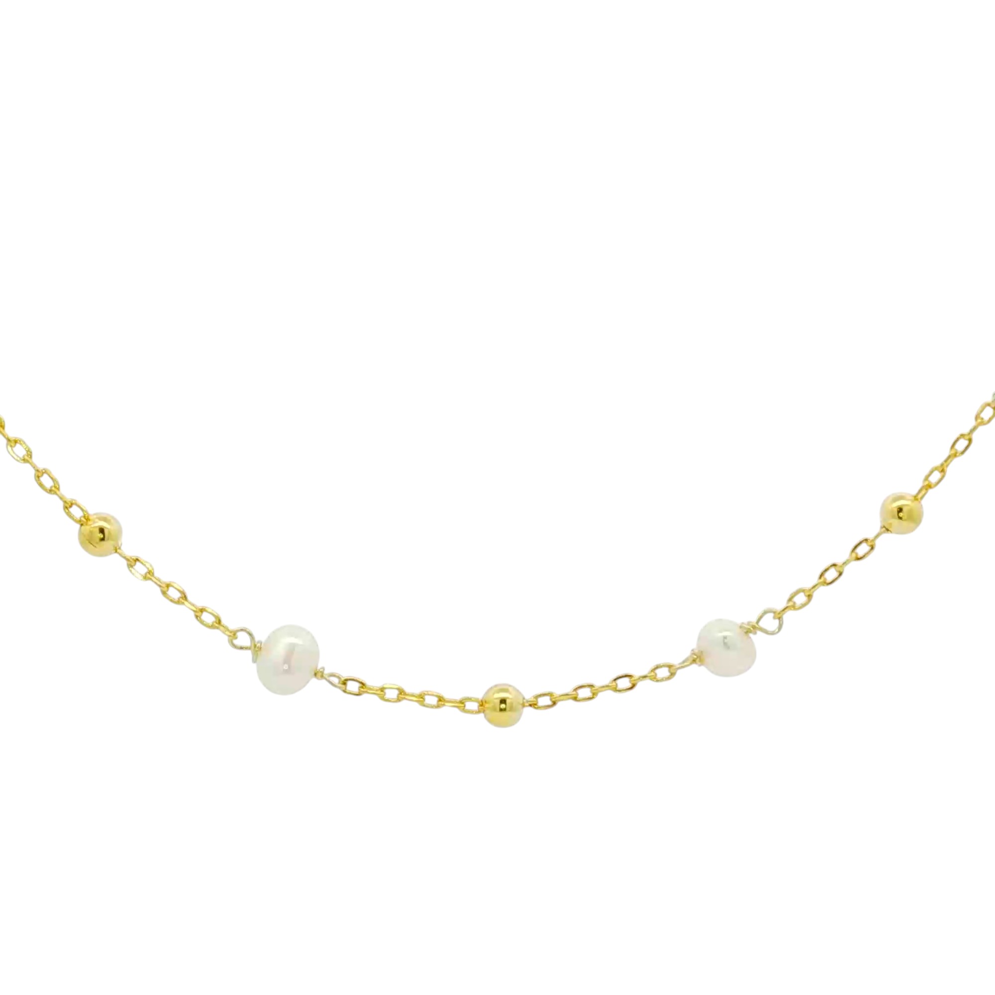 สร้อยคอเงินชุบGงานมงคล ไข่มุก11 เปอร์เซ็น: งานเงิน 92.5%