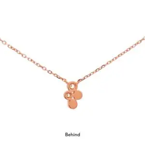 สร้อยคอเงินชุบPGงานมงคล ไข่มุก2CZ เปอร์เซ็น: งานเงิน 92.5% - Image 2