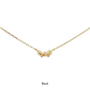 สร้อยคอเงินชุบGงานมงคล ไข่มุก3CZ2 เปอร์เซ็น: งานเงิน 92.5% - Image 2