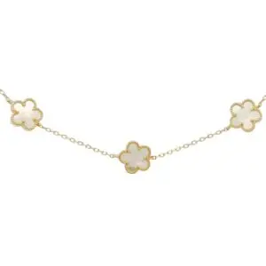 สร้อยคอเงินชุบGงานมงคล เปลือกหอย5 เปอร์เซ็น: งานเงิน 92.5%